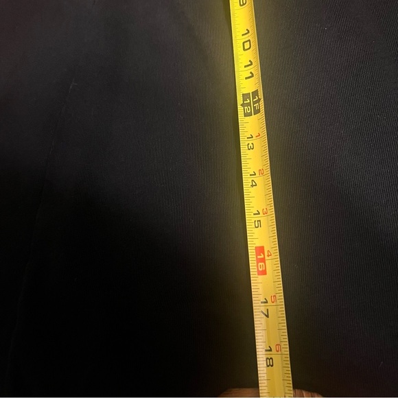 Zara Elastic Waist Slouchy Dropped Crotch Harem Pull on Pants in Black Sz M - Picture 14 of 15